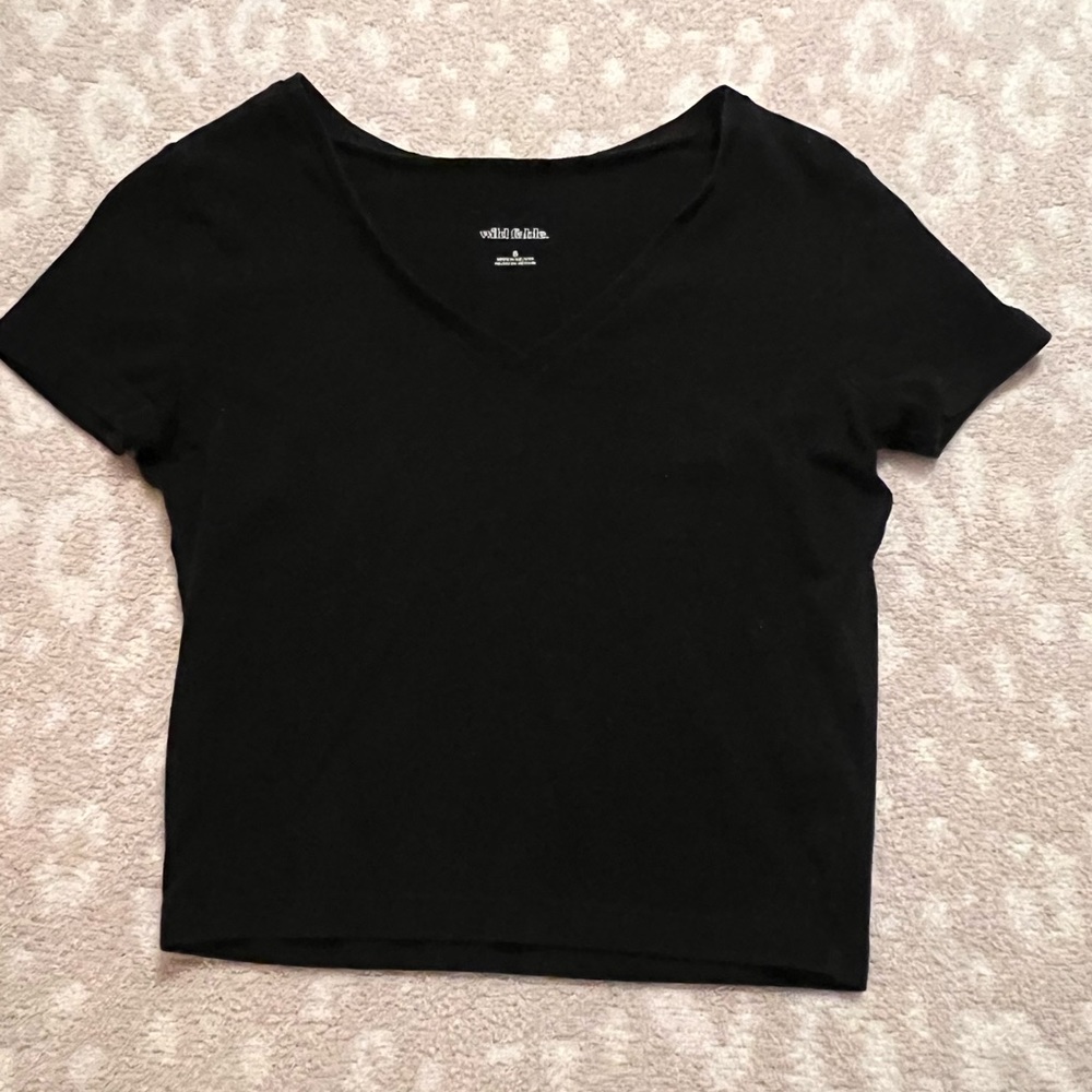 Basic black tee